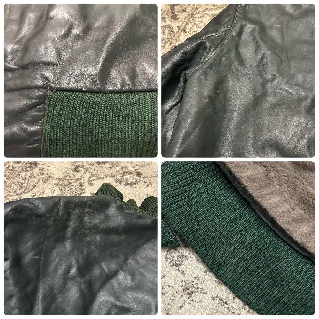 希少 ドイツ軍 レザー フライトジャケット German BLW 国境備隊 - メルカリ