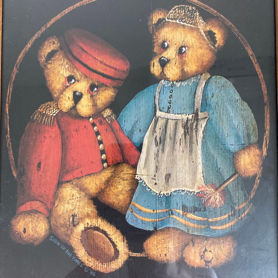 ヴィンテージ アンティーク テディベア Sign Of The Times 96 - メルカリ