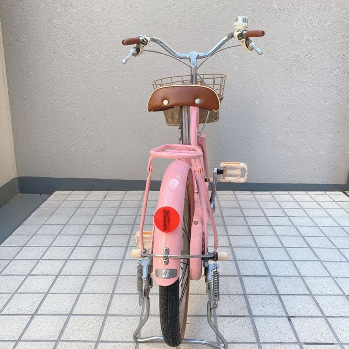 子供用自転車 ブリヂストン ハッチ HACCHI 16インチ ピンク 鍵セット