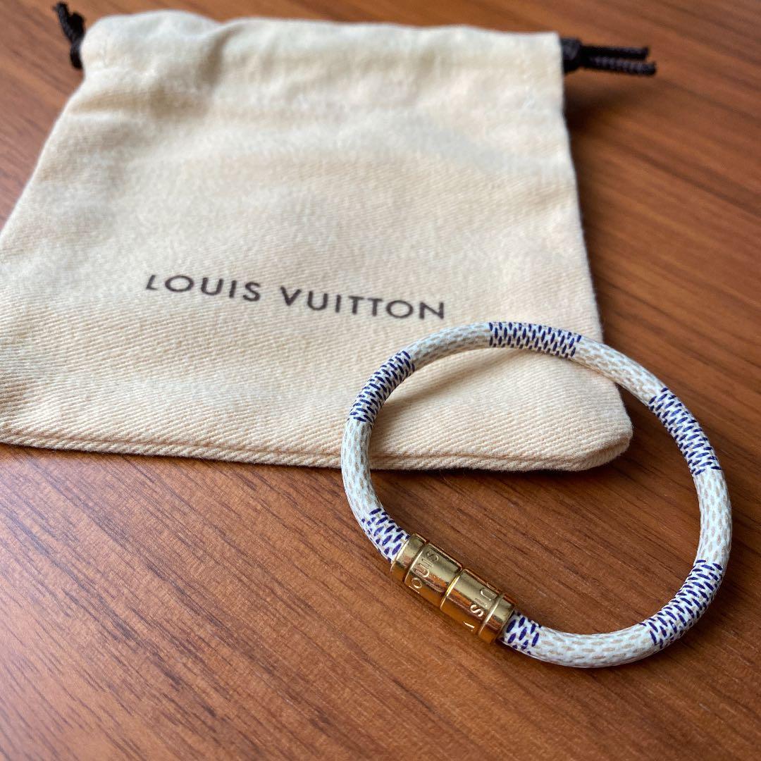 LOUIS VUITTON ダミエ アズール ブレスレット keep itブレスレット