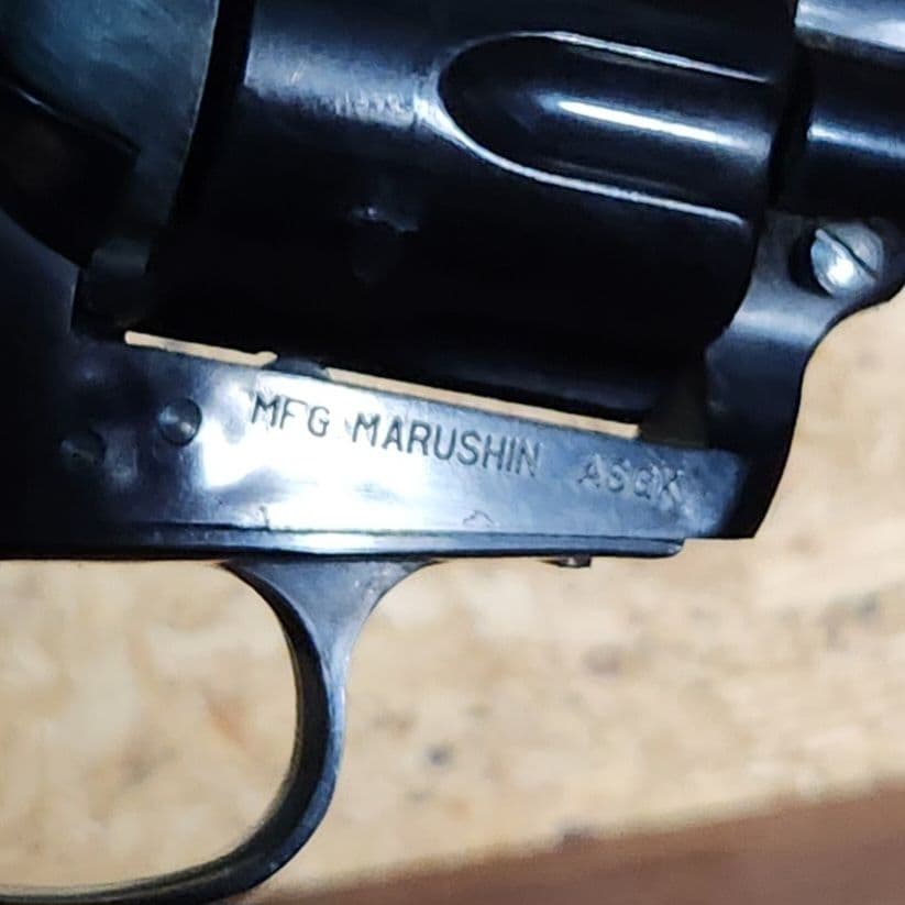 R*n様 ジャンク　マルシン　SAA　ピースメーカー　旧型ガスガン　木製グリップ