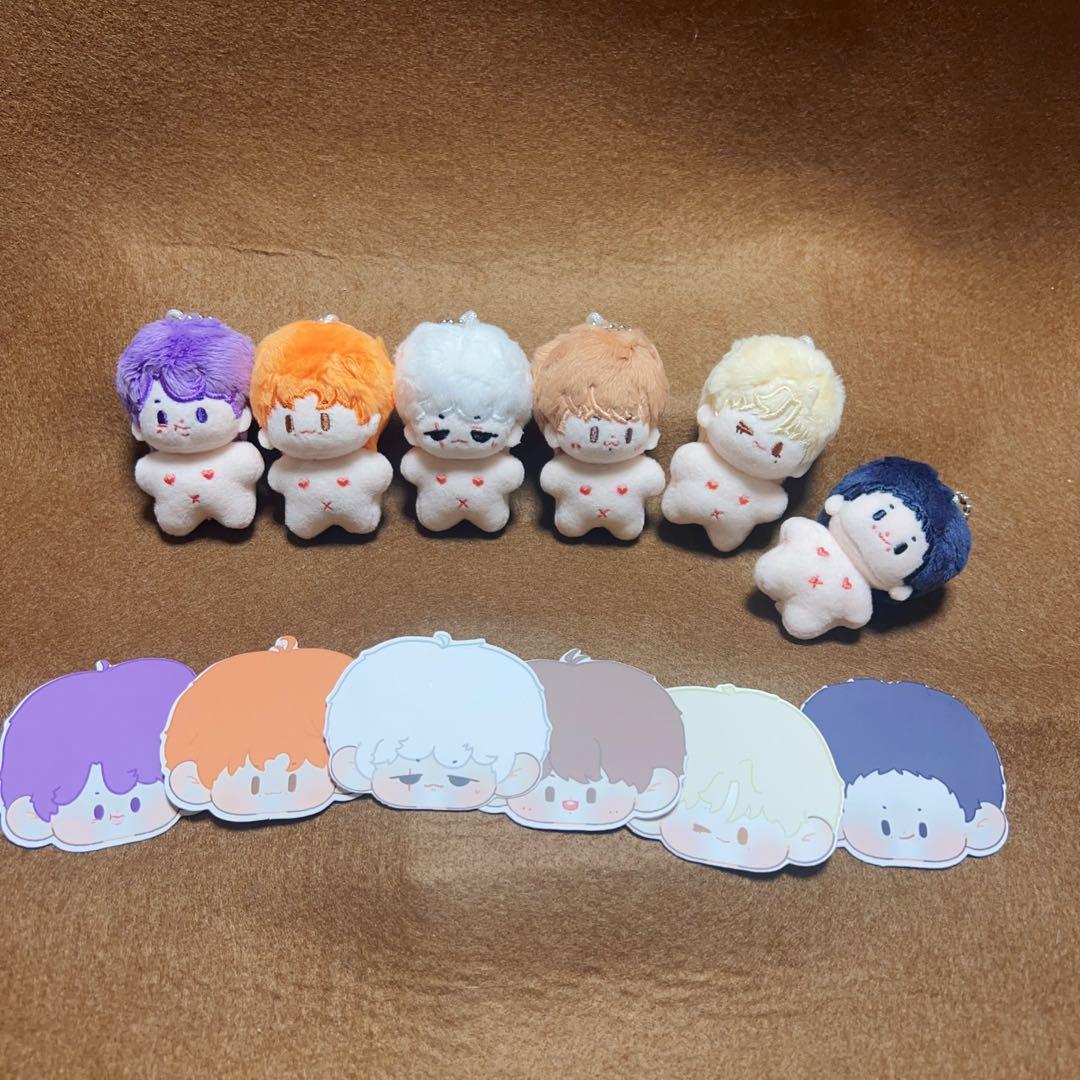き*よ様 BTS ジン　ジョングク　ユンギ　5cm ぬいぐるみ　新品　マスター