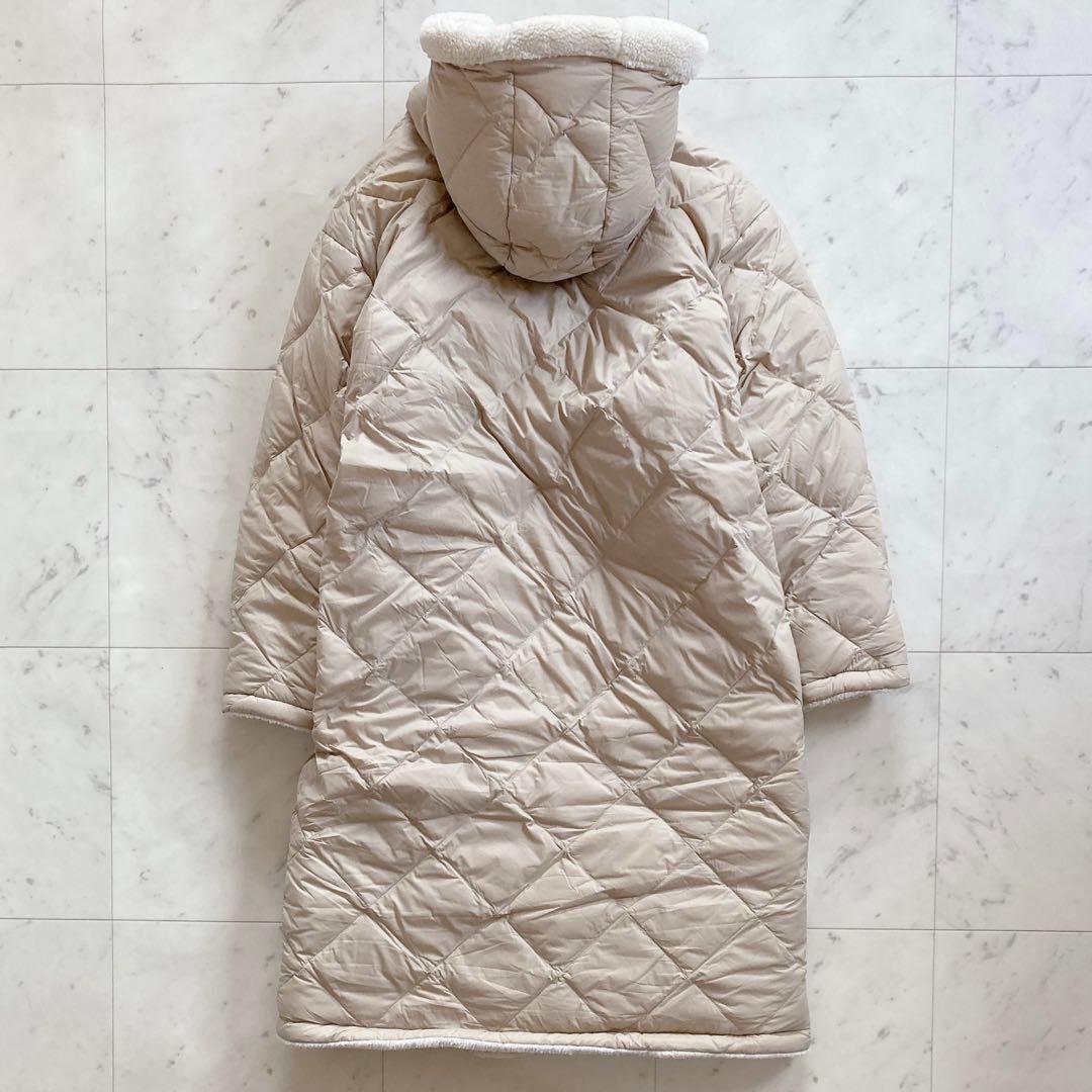 美品♪NOLLEY'S ×TAION ダイヤキルト×ボアロングダウン - メルカリ