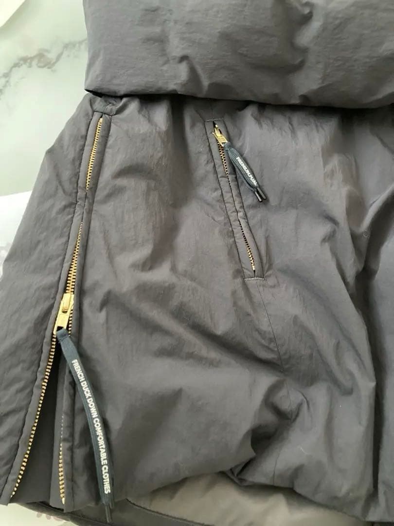 ピュアルセシン フレンチダックダウンサイドジップジャケット