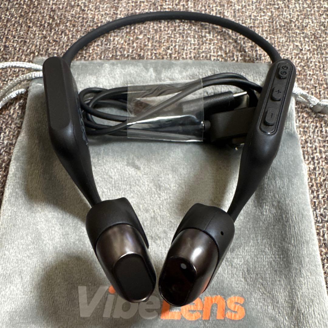 VibeLens MusicCam カメラ付き骨伝導イヤホン - メルカリ