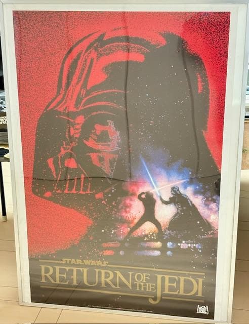 STAR WARS ROTJ 特大ポスター ダース・ヴェイダー Yahoo!オークション - リプリントポスター「ダース・ベイダー」(映画・