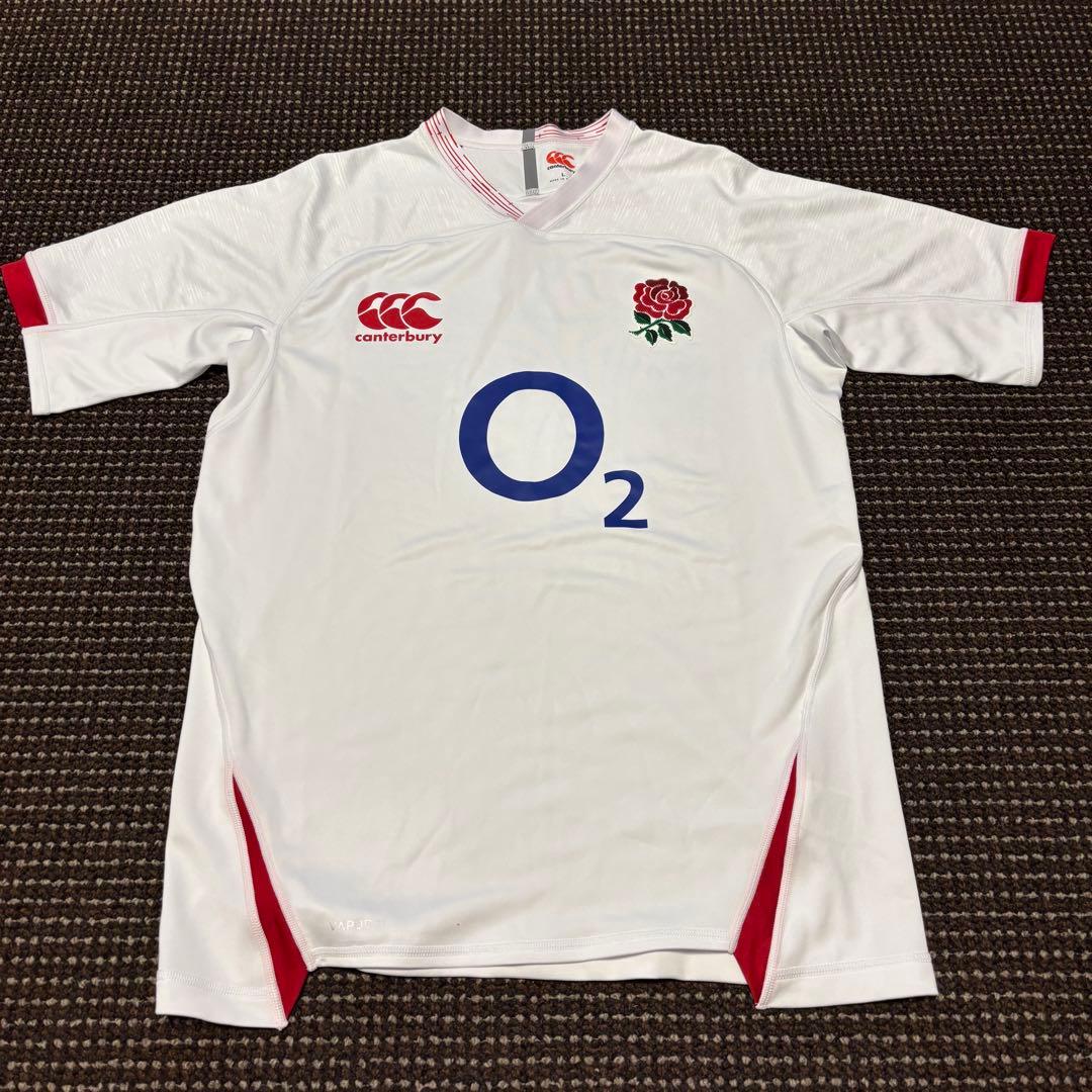 ラグビー】 イングランド代表ジャージ レプリカ サイズL(大きめ