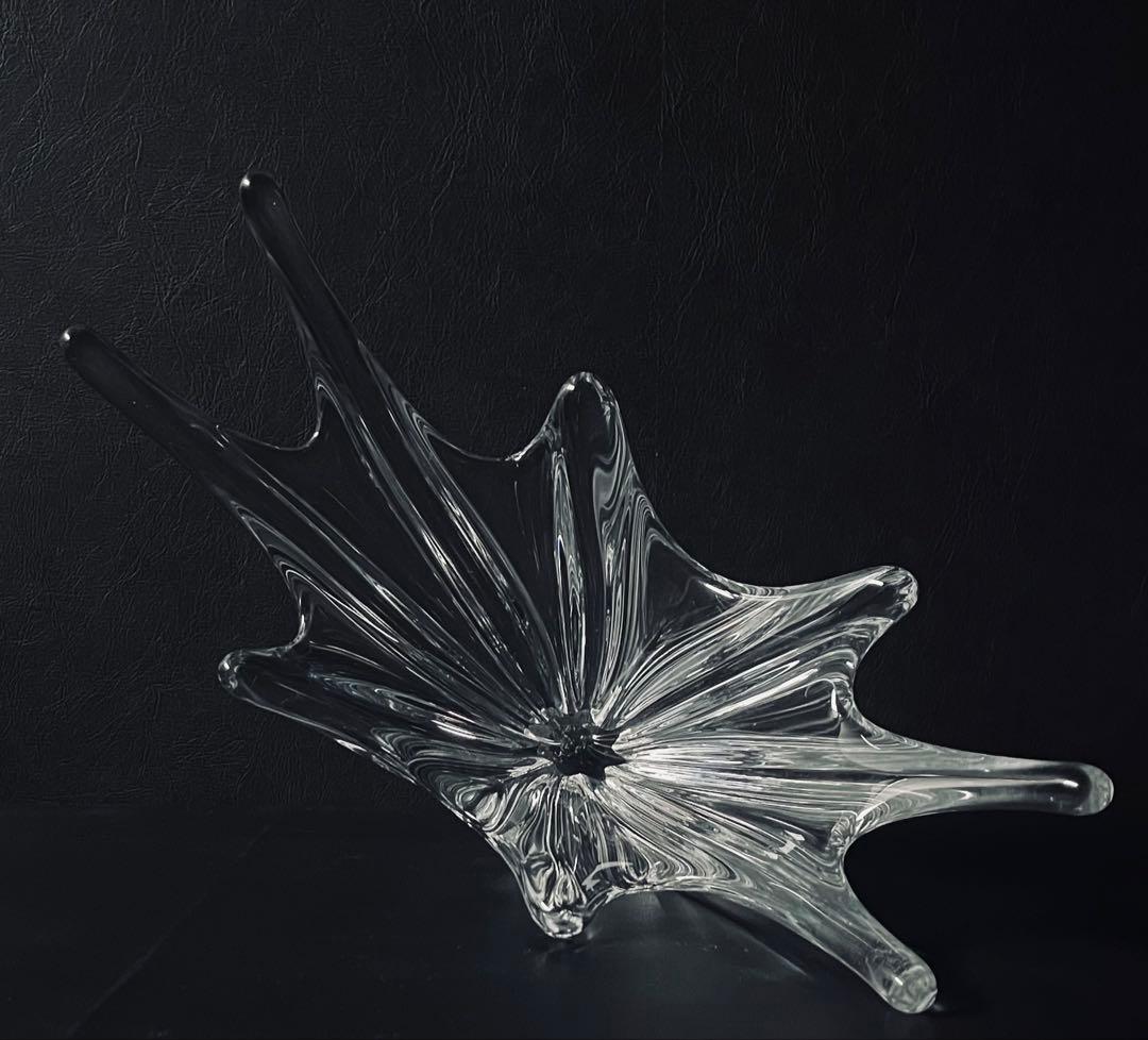 Baccarat バカラ/※3.6kg 大型クリスタル コンポート 珍型