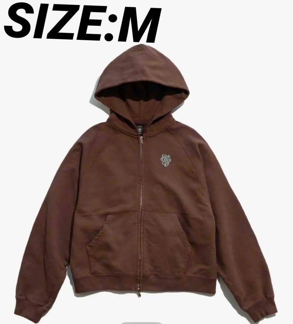 GIRLS DON'T CRY ZIP SWEAT HOODIE - メルカリ