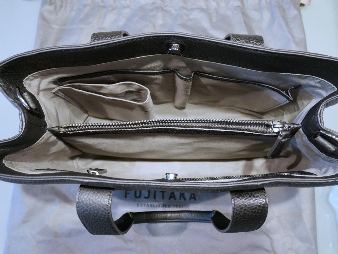 新品☆フジタカ 定価7.7万円 Altaアルタ A4ジャスト2wayトート