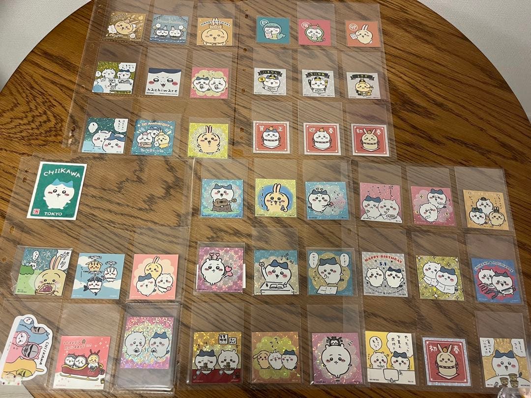 ちいかわ　缶バッジ　ノベルティシール