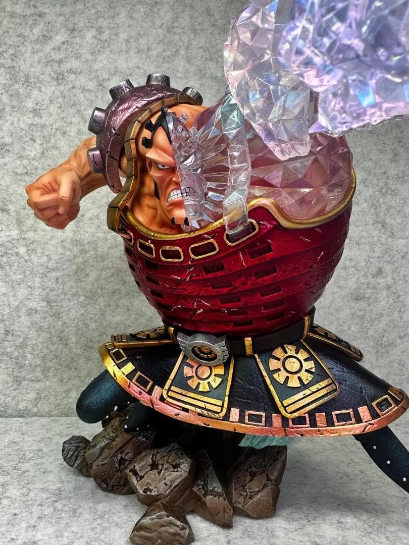 ワンピース ダイヤモンド・ジョズ ガレージキット フィギュア 塗装済み