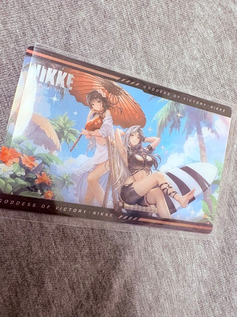 勝利の女神 NIKKE エリア防衛戦 特典 メタルカードコレクション A