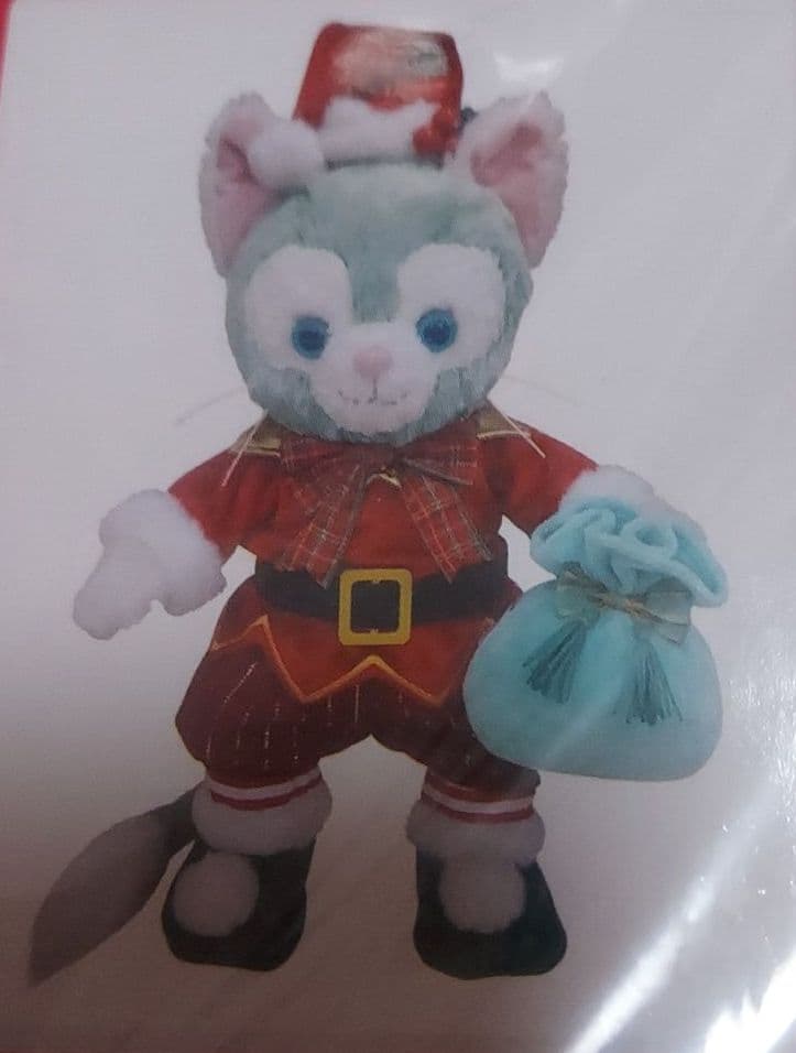 新品☆ TDS クリスマス☆ダッフィーシェリーメイジェラトーニサンタコスセット