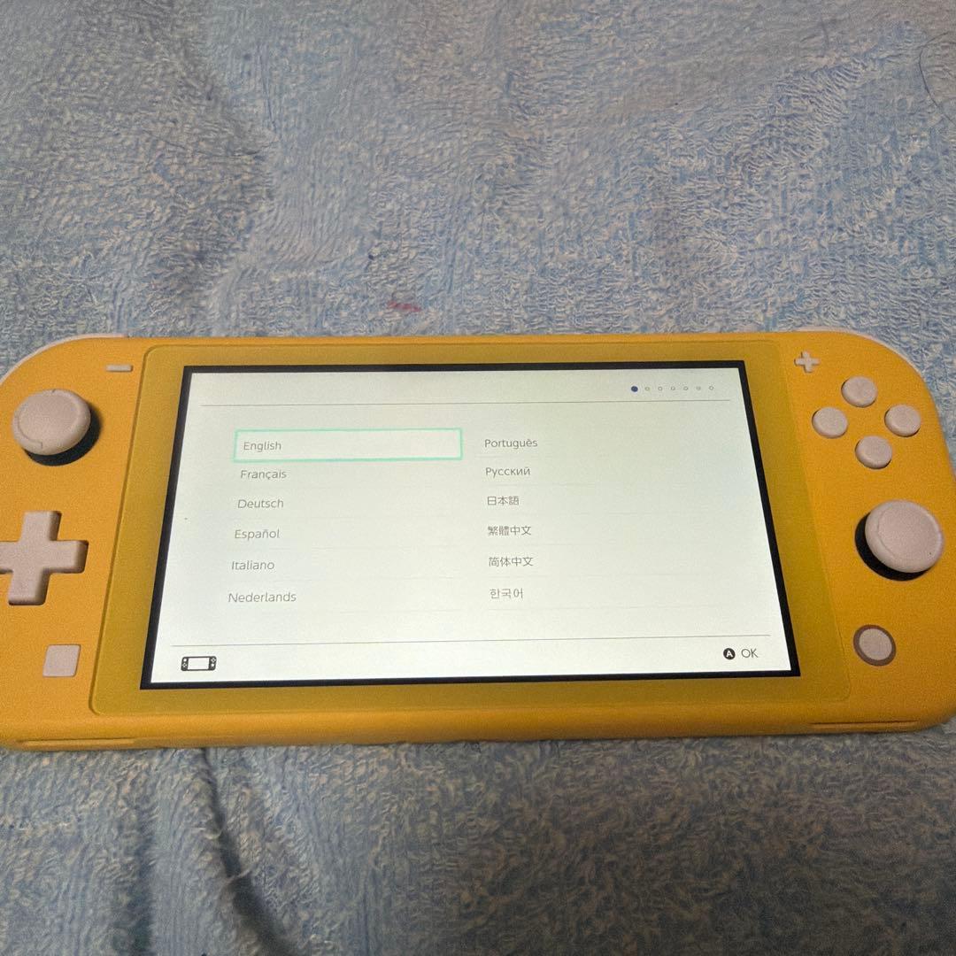 任天堂スイッチライト【本体+コード】 Switch/Switch Lite用カールコード Type-C | Switch用 周辺機器