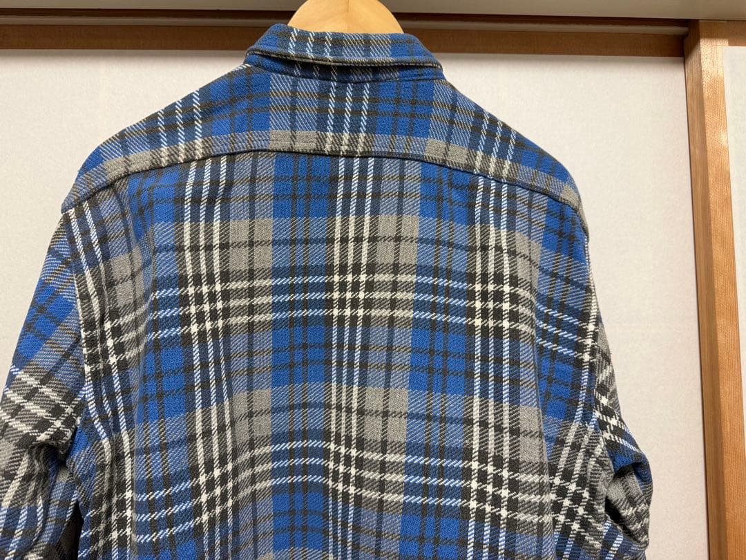 美品】 BIG MAC 60s ネルシャツ 青 ブルー XL ビックマック - メルカリ