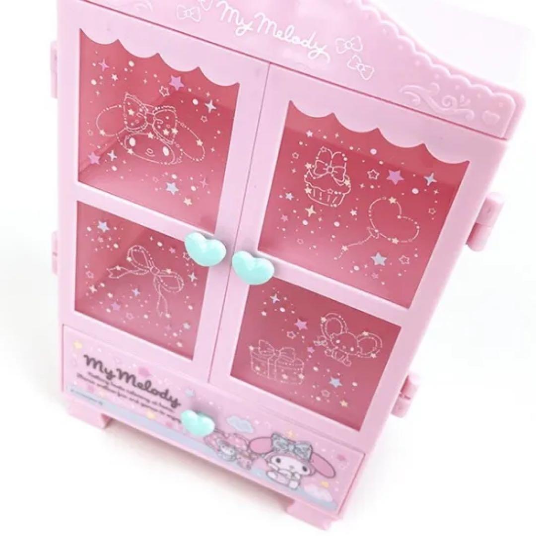 マイメロディ クローゼットチェスト 小物入れ アクセサリー入れ デスク周り