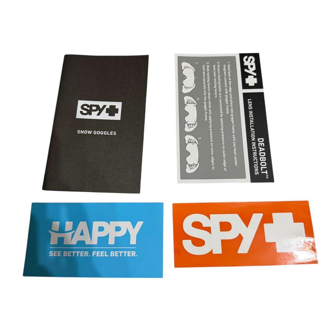 極美品】SPY MARAUDER ゴーグル ASIAFIT+BUCKLE - スキー