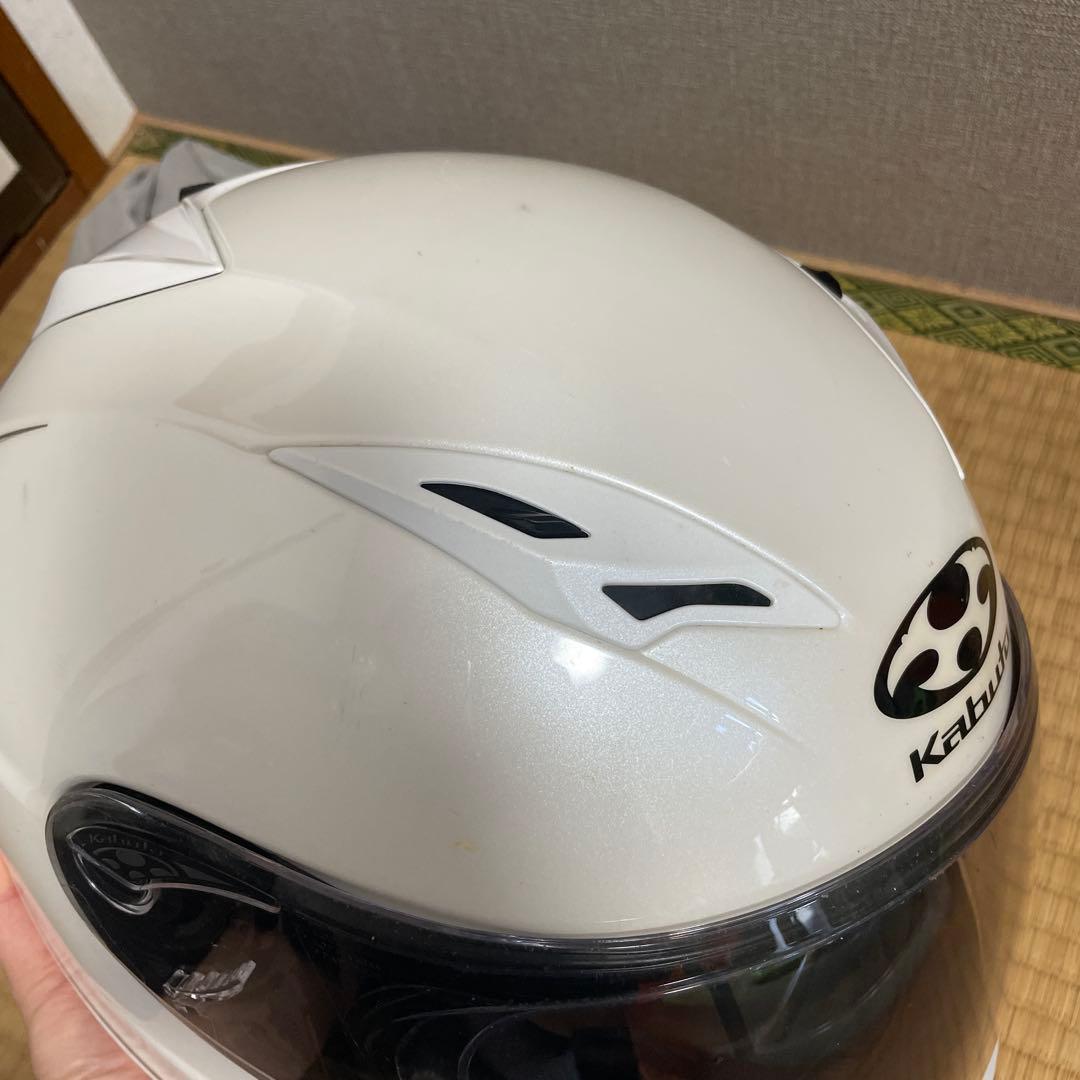 Kabuto KAMUI 1 フルフェイスヘルメット ホワイト - メルカリ