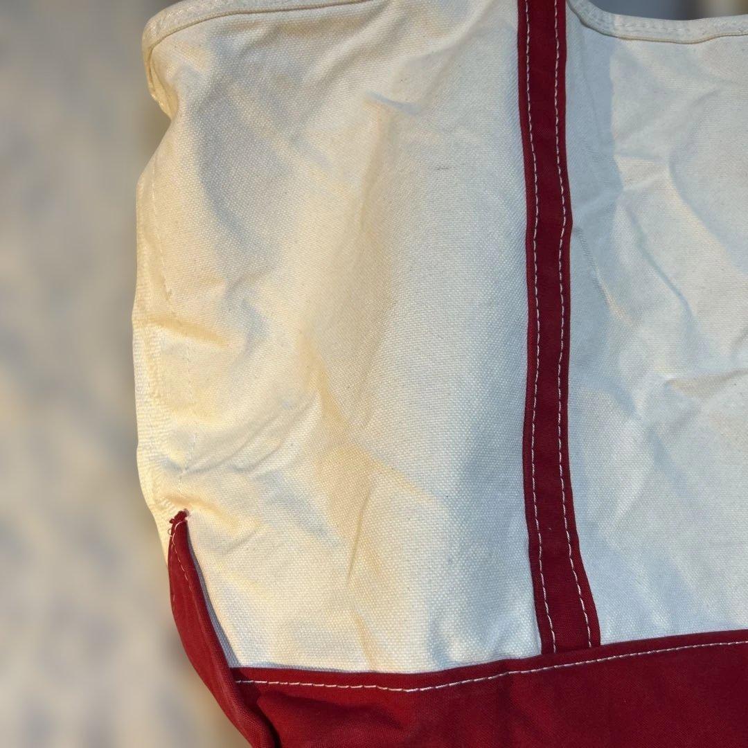 L.L.Bean Boat and Tote トートバッグ　ｌサイズ　ファスナー