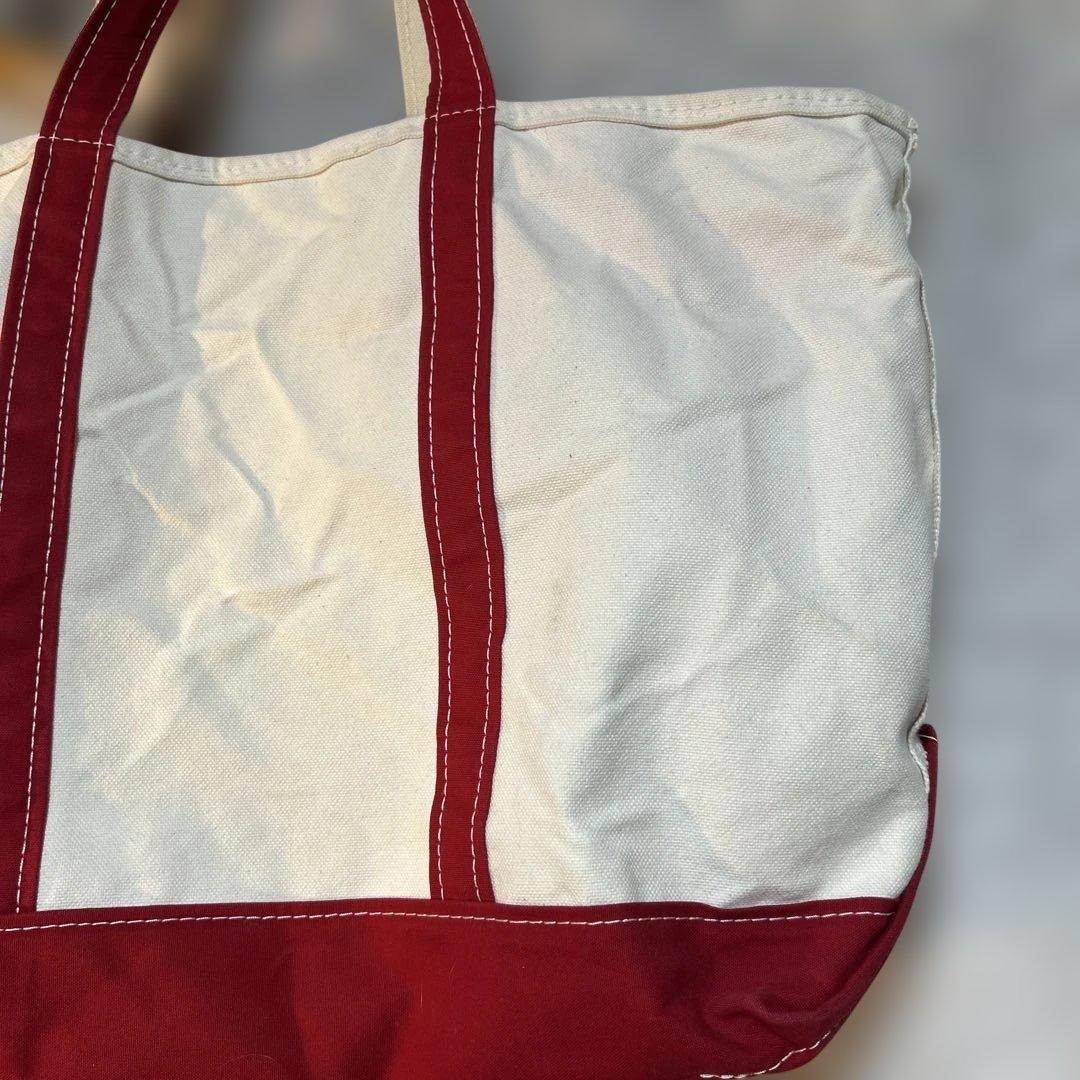 L.L.Bean Boat and Tote トートバッグ　ｌサイズ　ファスナー