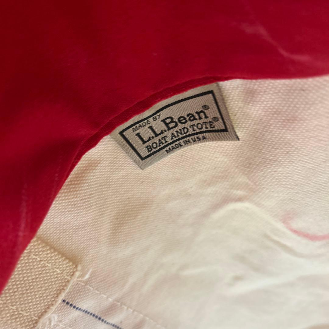 L.L.Bean Boat and Tote トートバッグ　ｌサイズ　ファスナー