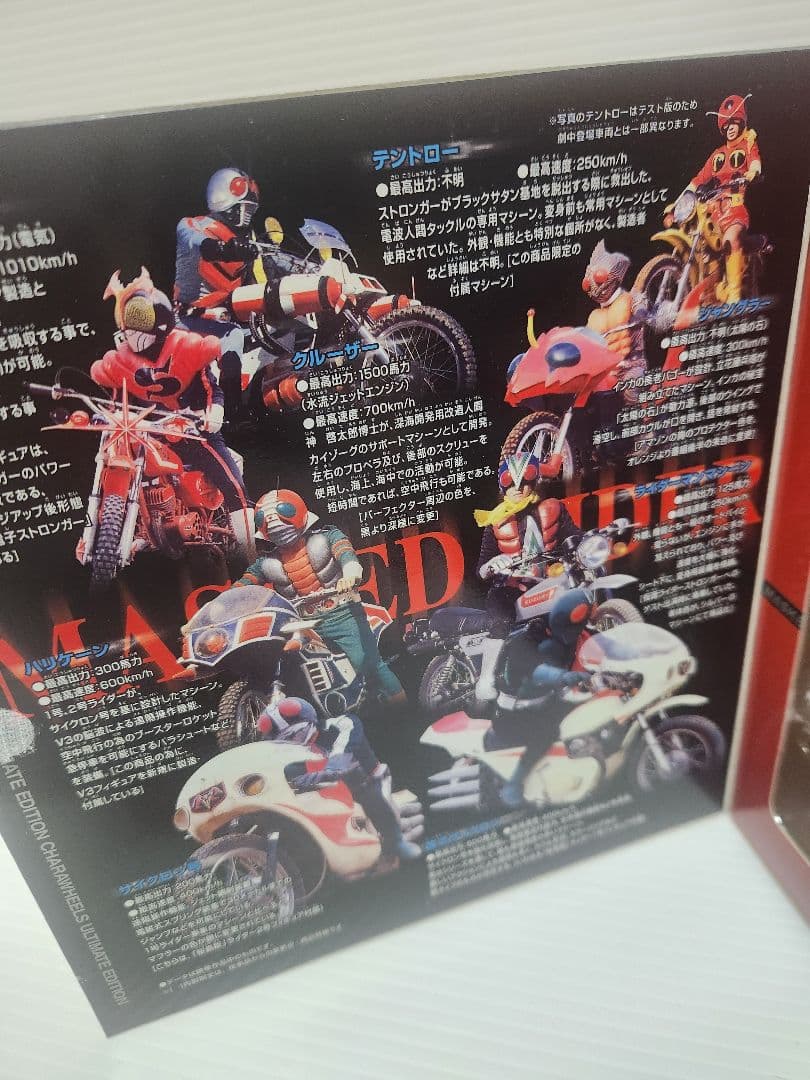 ハイパーホビー限定 with本郷猛 キャラウィール 栄光の8人のライダー