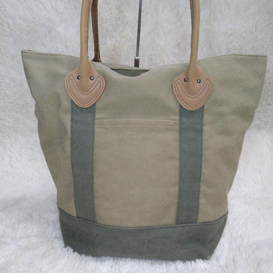 90s L.L.Bean ヴィンテージレザーハンドル トートバッグ ブラウン