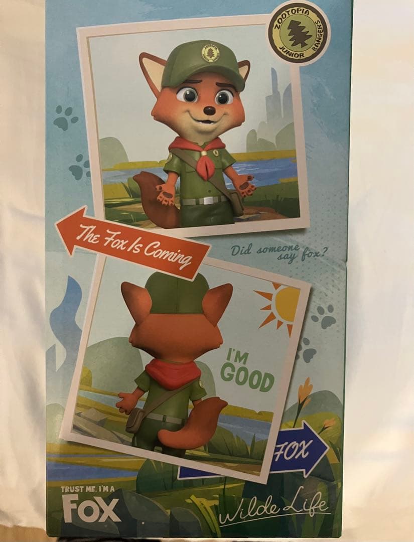 海外限定MINISO✖️ディズニー　ズートピア ニック&ジュディ　フィギュアセット