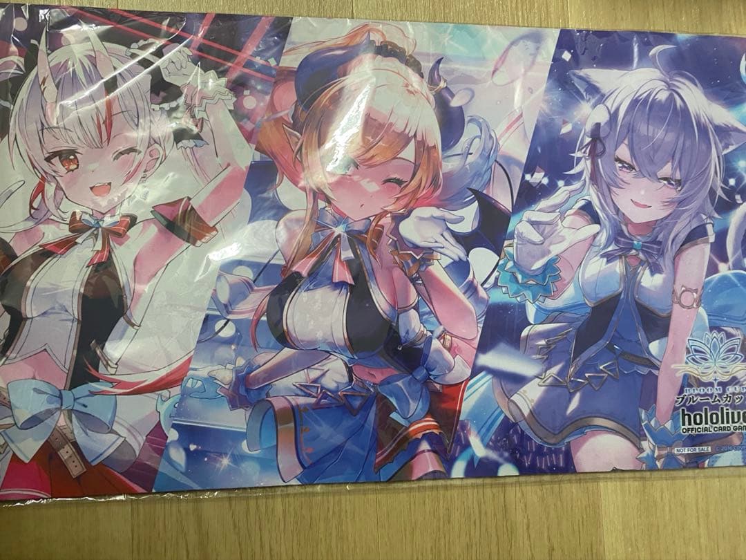 ホロライブOCG ブルームカップDX 全勝賞プレイマット ホロカ プレイマット ブルームカップ全勝商品 - メルカリ