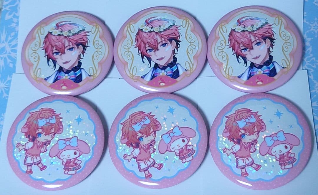 Oriens×サンリオキャラクターズ 缶バッジ 赤城ウェン