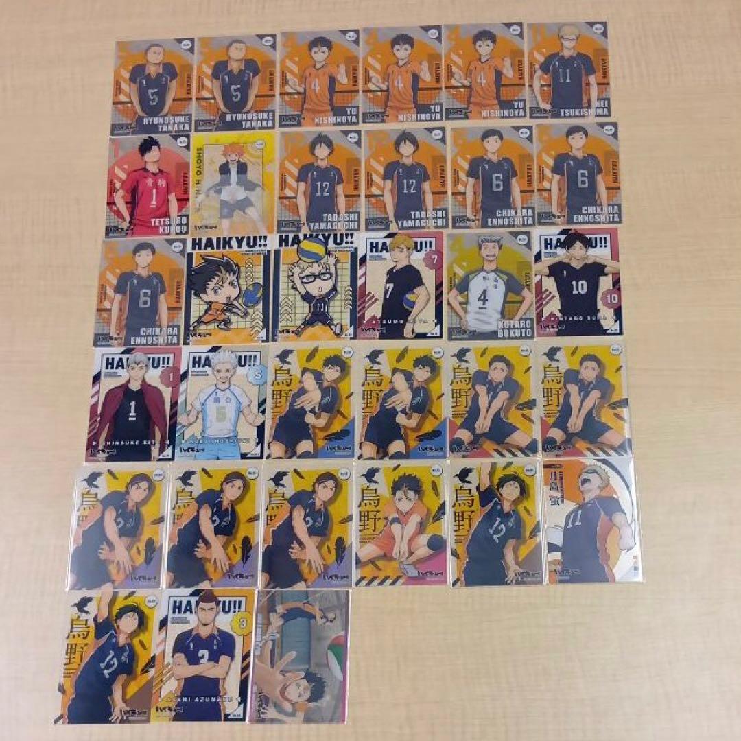 ❶未開封含 ハイキュー!! ウエハースカード クリアカードなど 大量 まとめ売り