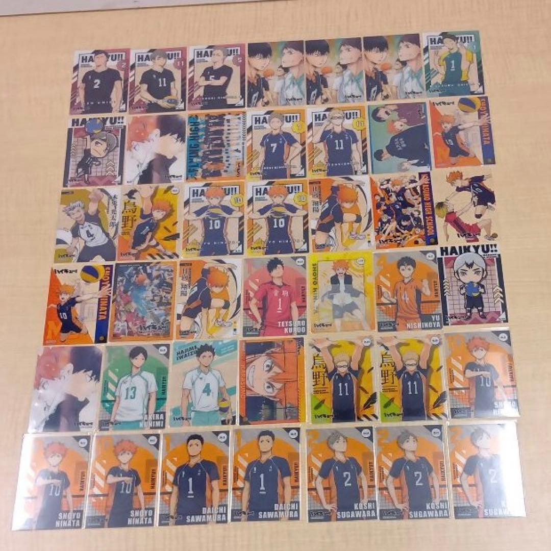 ❶未開封含 ハイキュー!! ウエハースカード クリアカードなど 大量 まとめ売り
