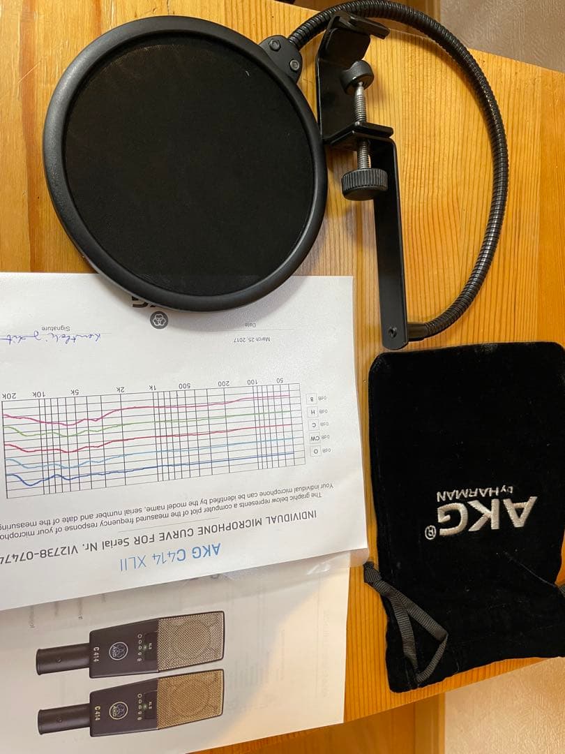 ニューマイク 開封 AKG C414 XLII Y4 ジェイ☆チャンネル ⭐︎C414