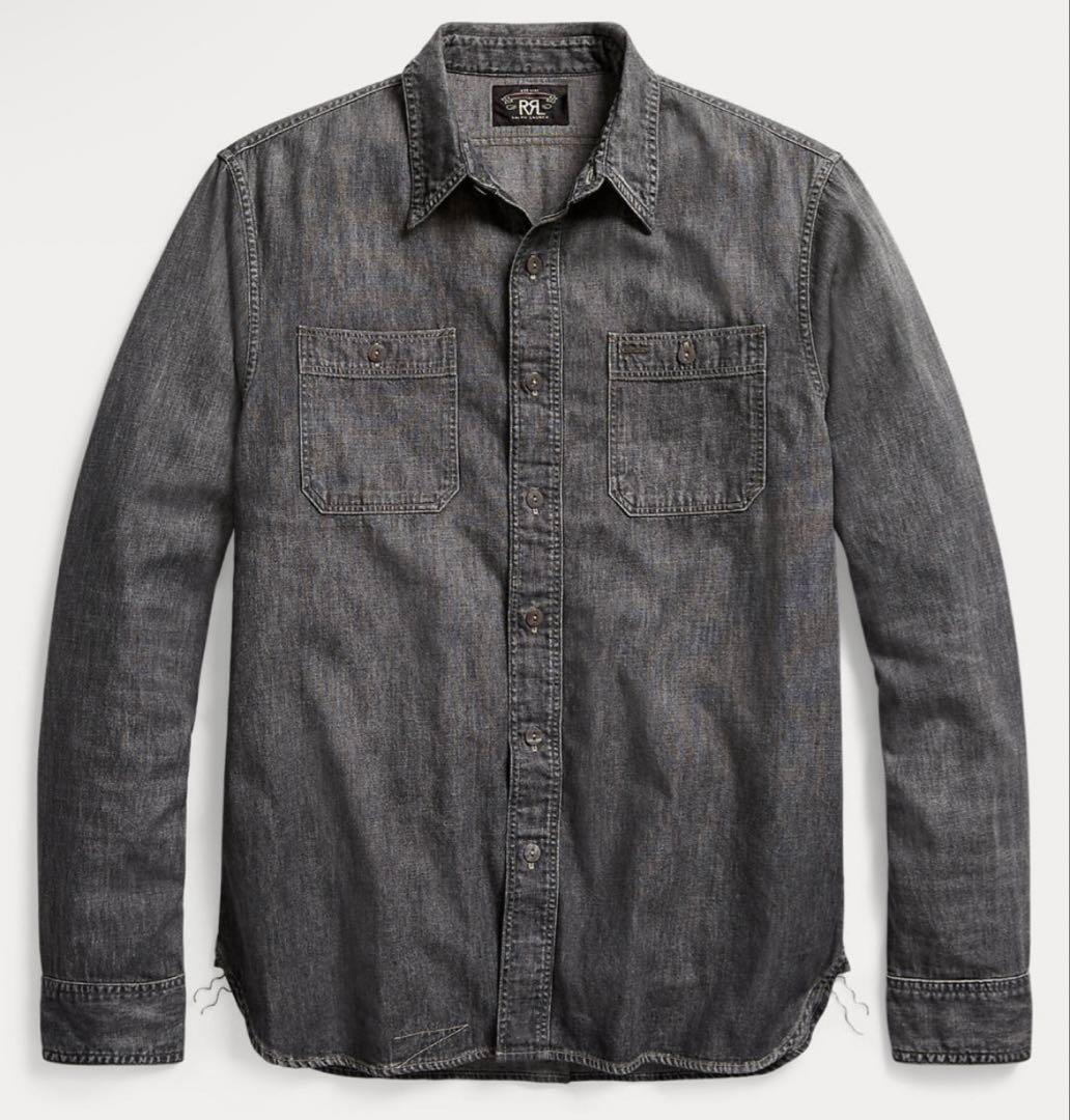 未使用】RRL デニムシャツ L キムタク グランメゾン東京 パリ 木村拓哉