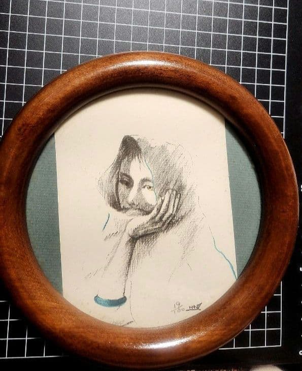 【希少品】風の唄　市川元晴　※八代亜紀さんの師匠 歌手の故・八代亜紀さんが師事 市川元晴さんの個展「風の情景」 10月28