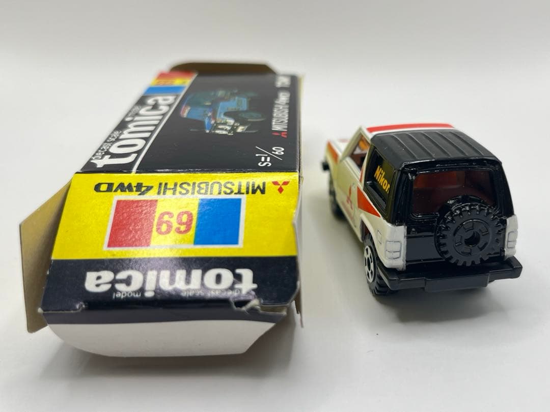 トミカ 日本製 黒箱 69 三菱 パジェロ 三菱自販特注 - メルカリ