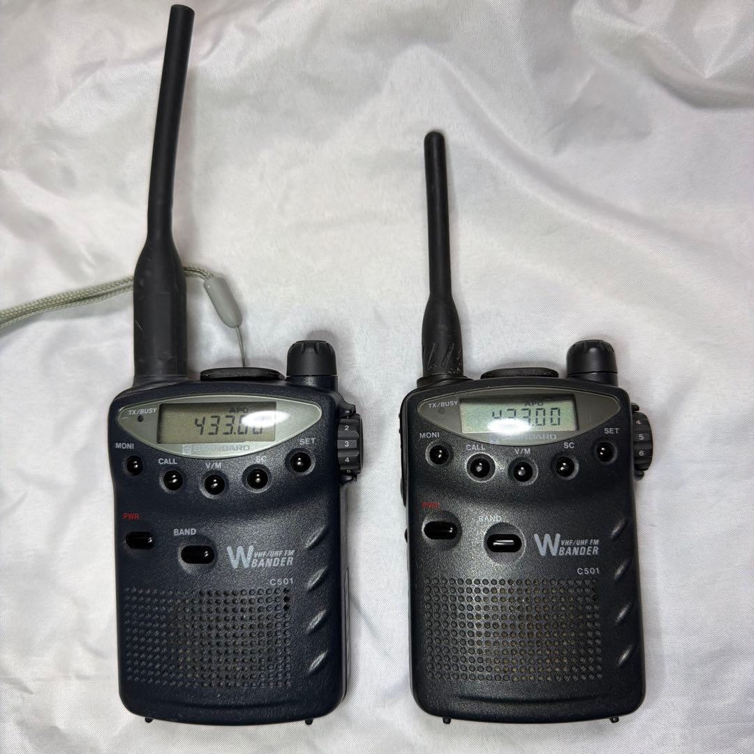 稀少STANDARD FMトランシーバー 144/430MHz C501 稀少STANDARD FMトランシーバー 144/430MHz C501 - メルカリ