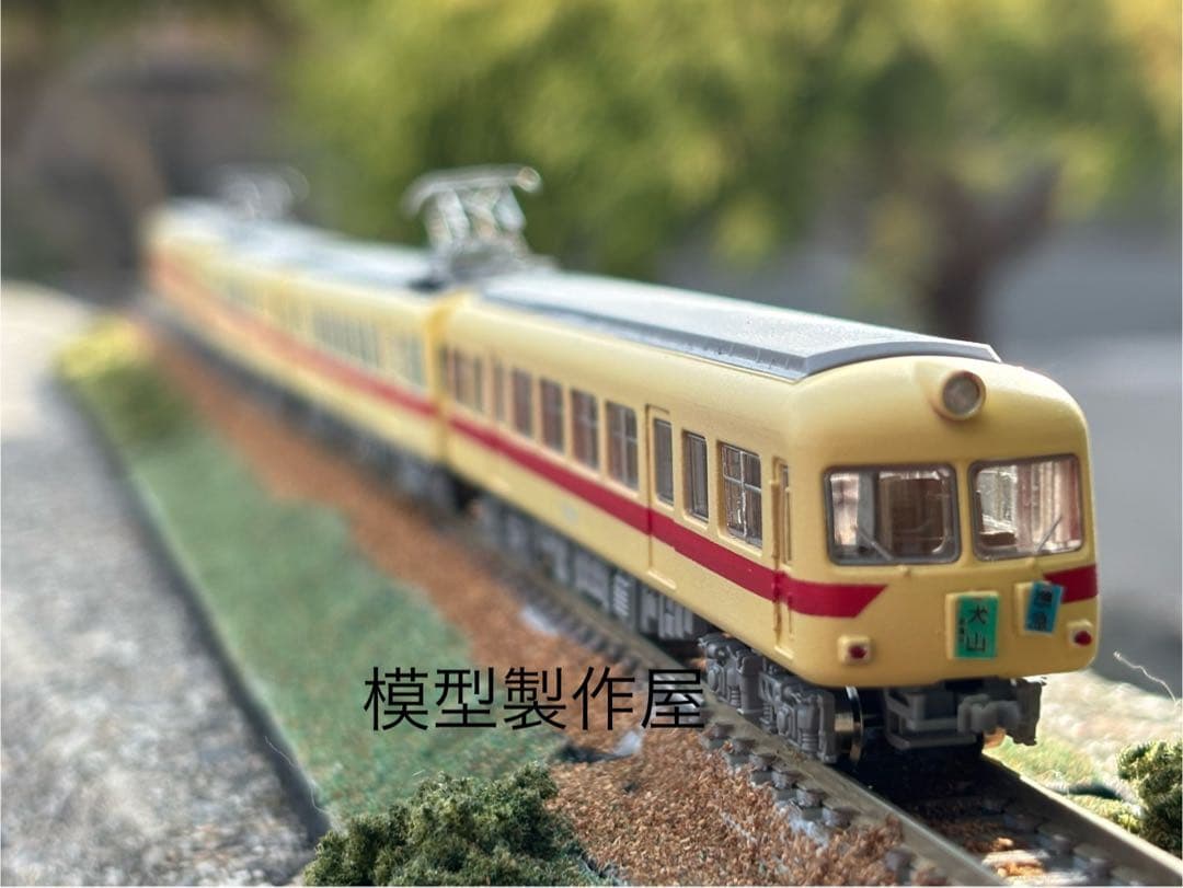 名鉄5000系初代　ストロークリーム塗装　Nゲージ動力付き　他サイト出品中