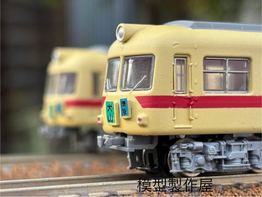 名鉄5000系初代　ストロークリーム塗装　Nゲージ動力付き　他サイト出品中