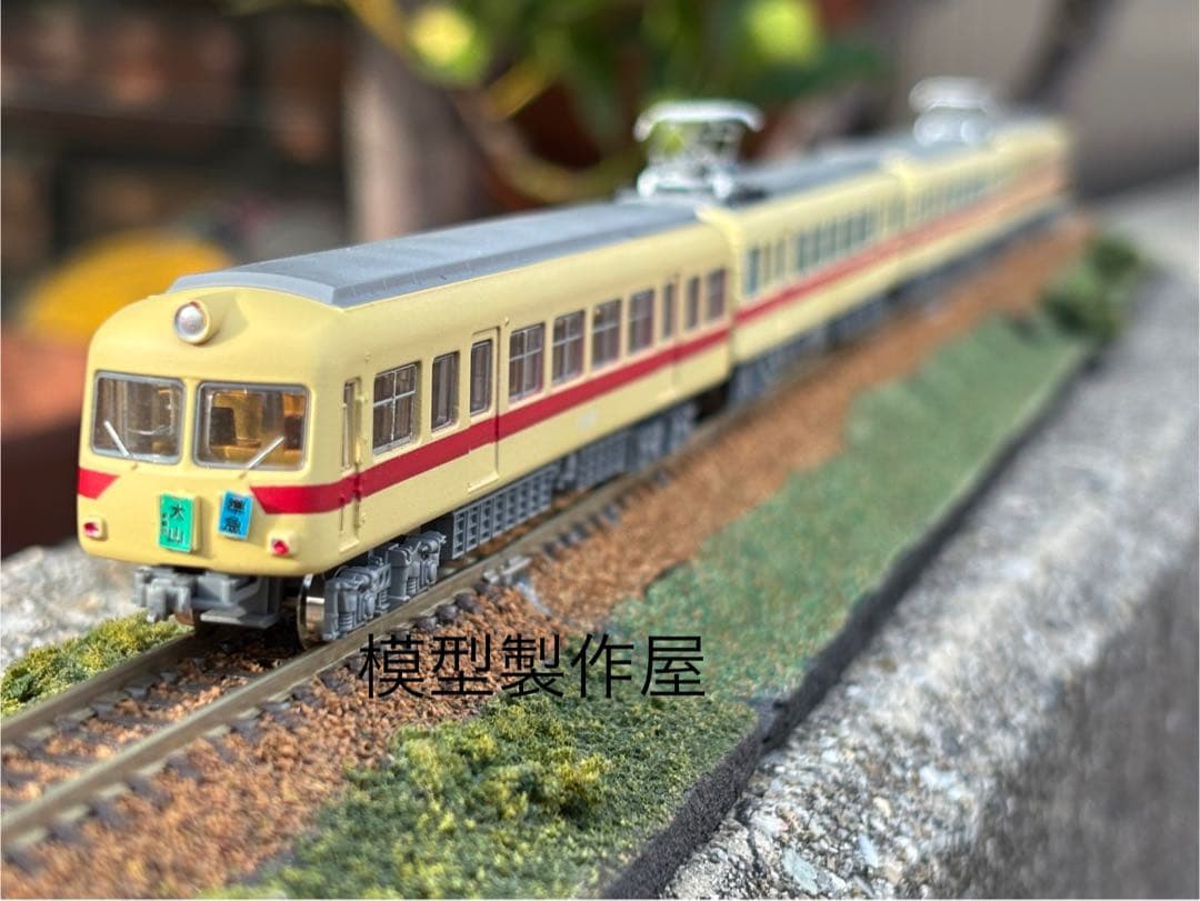 名鉄5000系初代　ストロークリーム塗装　Nゲージ動力付き　他サイト出品中