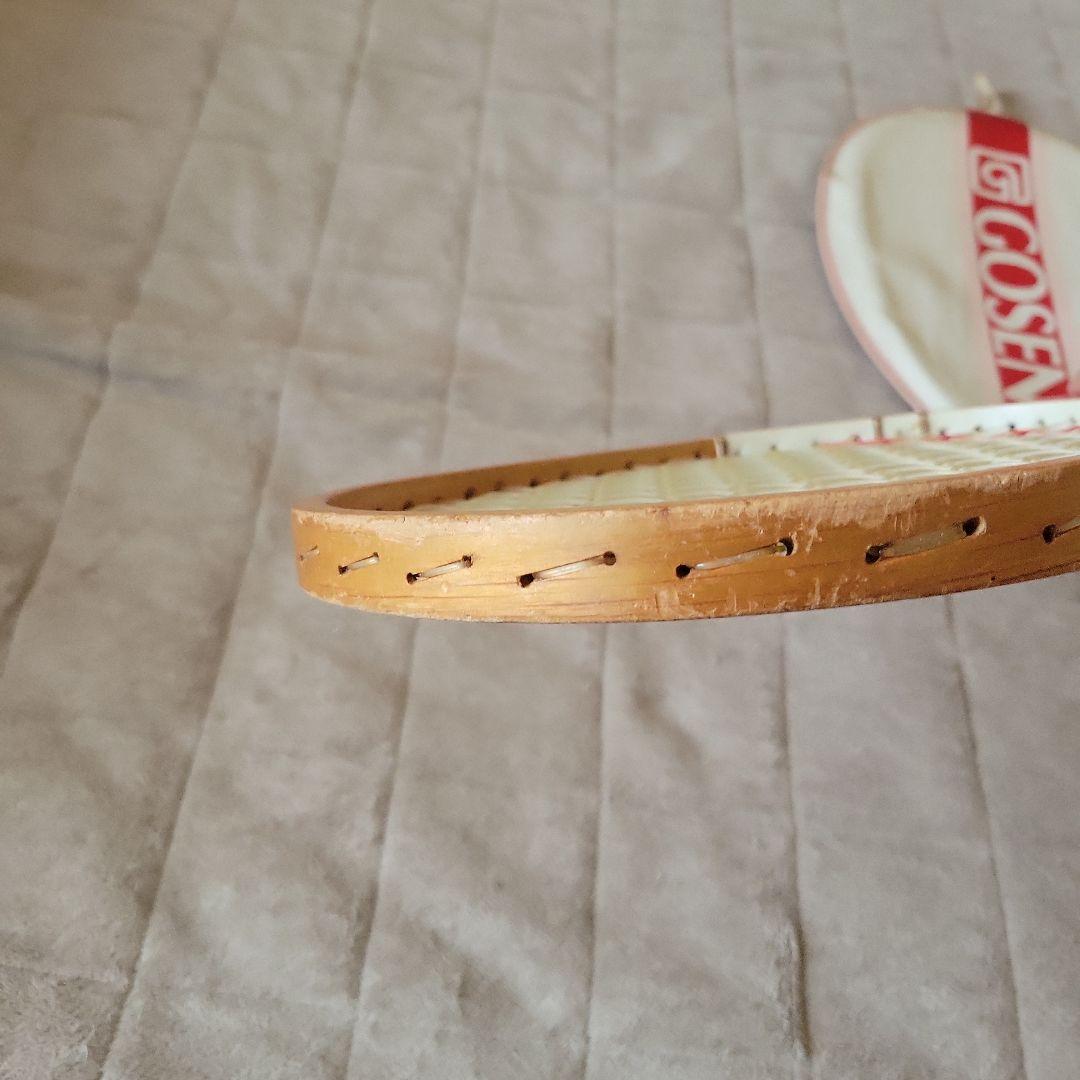 GOSEN テニスラケット カバー付き ラケット昭和レトロ アンティーク