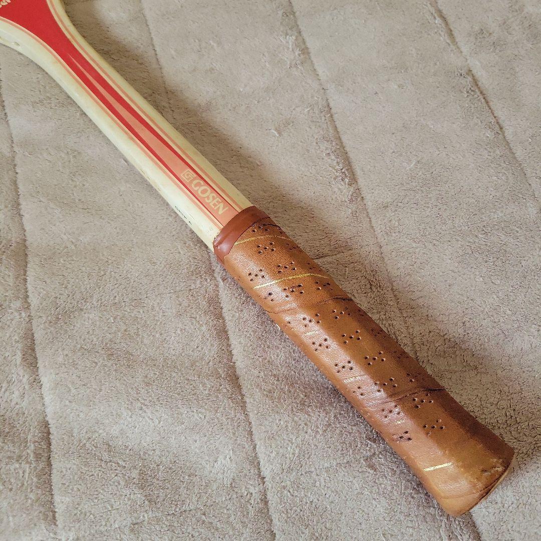 GOSEN テニスラケット カバー付き ラケット昭和レトロ アンティーク