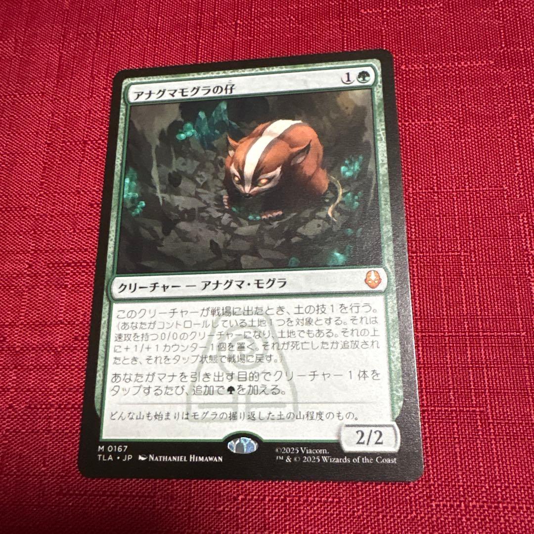 アナグマモグラの仔 日語非foil 1枚 MTG アナグマモグラの仔 日本語 プレリリース FOIL - メルカリ