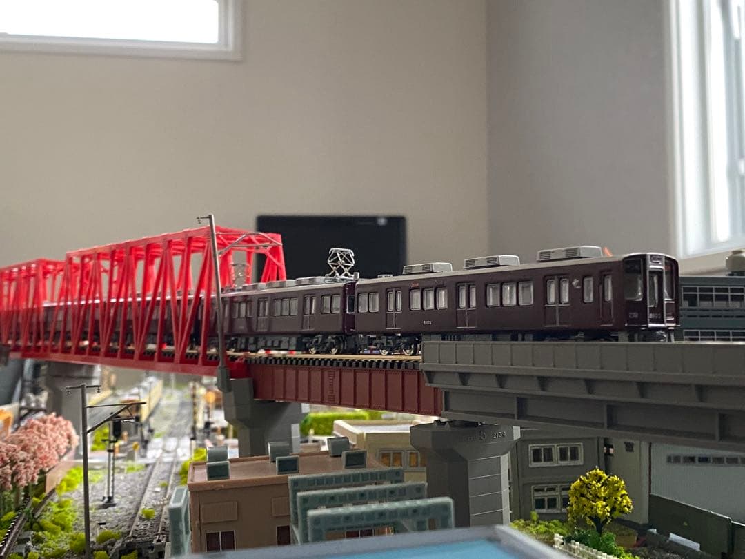 週末値下げ中！阪急8000系GM製エコノミーキット組立品8両セット（動力