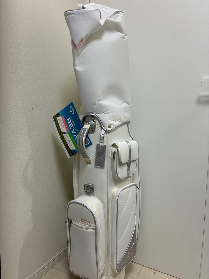 Callaway REVI キャディバッグ ホワイト 楽天市場】【レディース】キャロウェイ REVA('24) カート キャディ