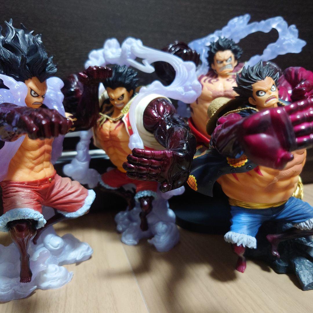 ワンピース ギア4 バウンドマン スネイクマン ルフィ フィギュア 4種