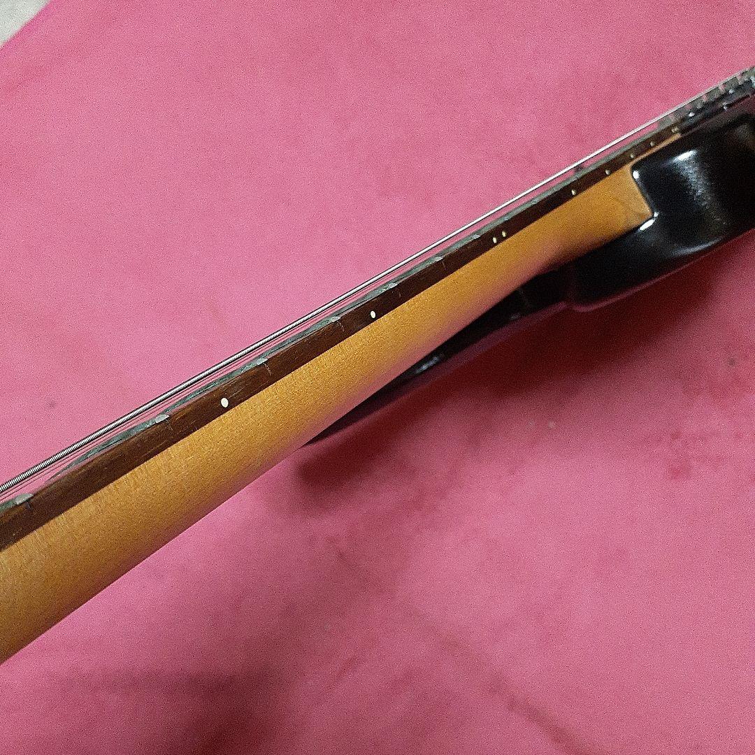 【良・美品】薔薇髑髏ペイント・hideモデル。モッキンバードエレキギター。