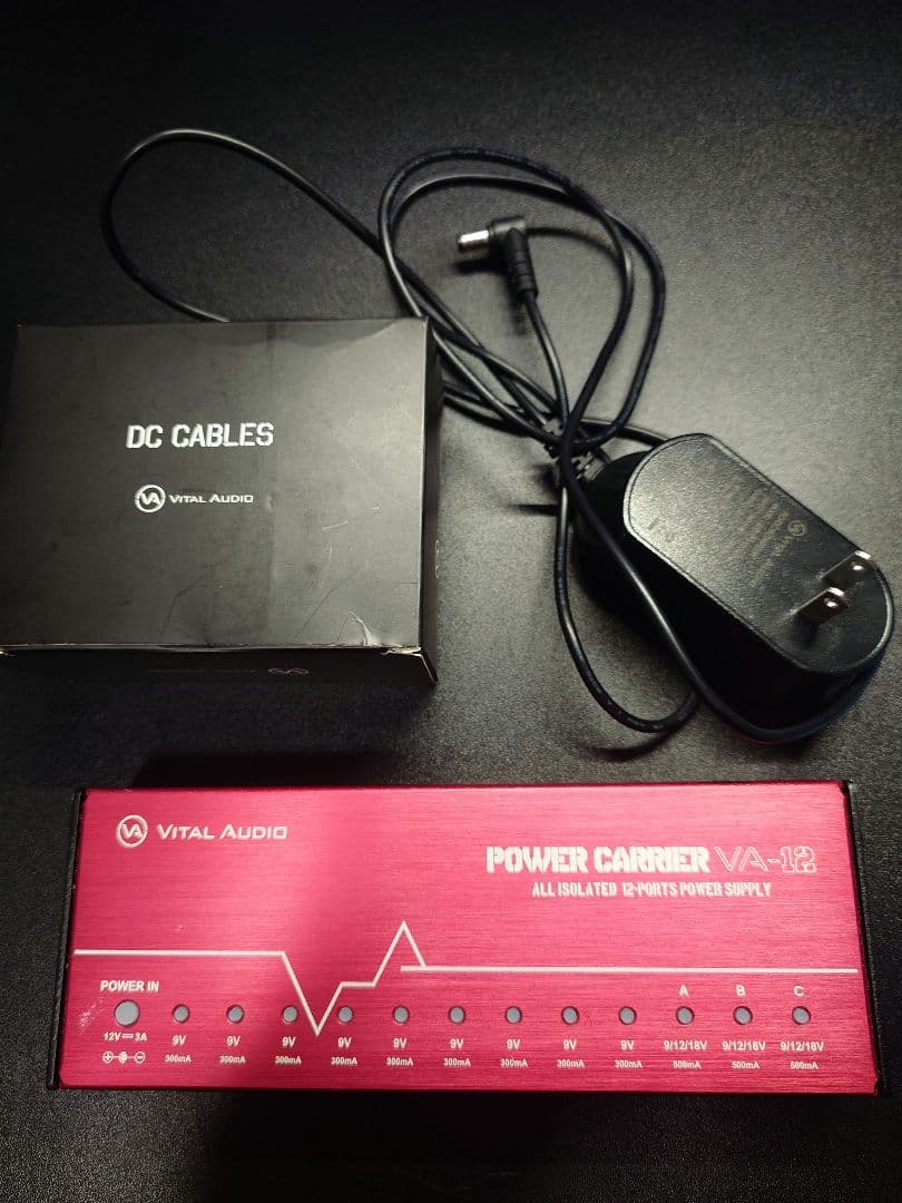 ギター VITAL AUDIO VA-12 楽天市場】VITAL AUDIO POWER CARRIER VA-12 パワーサプライ