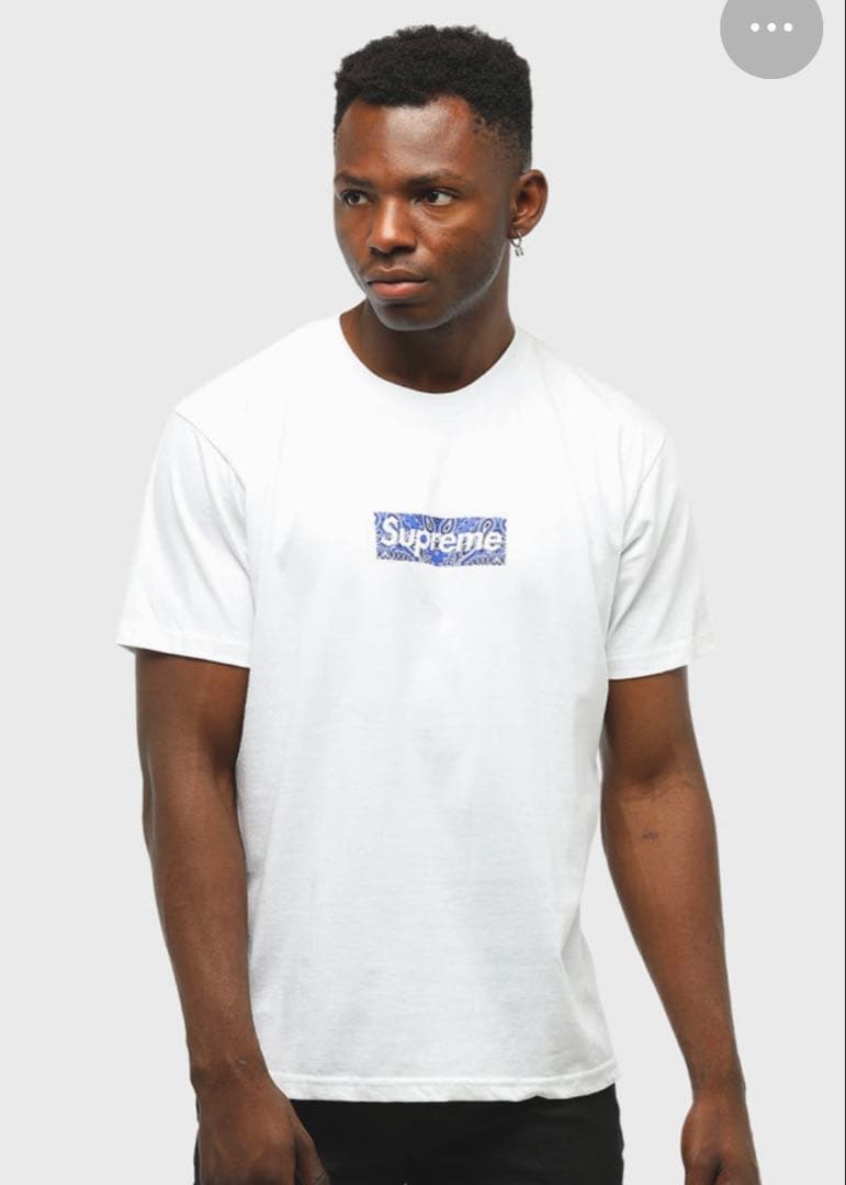 最終価格】Supreme bandana box logo tee Mサイズ - メルカリ
